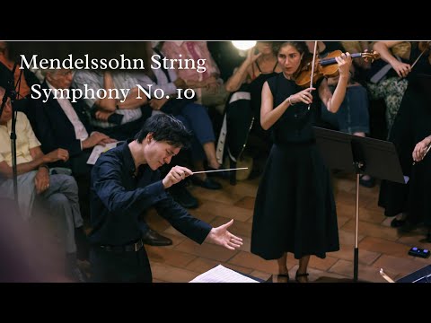 Mendelssohn String Symphony No. 10 - Louis Schwizgebel - Ensemble Puplinge Classique 