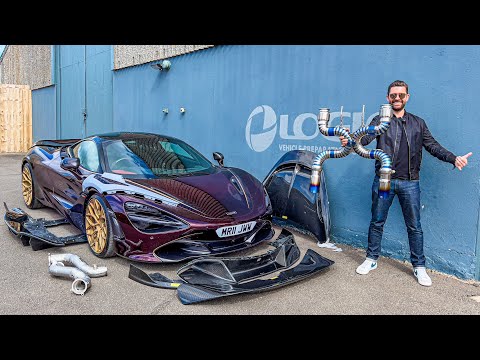 £50,000 Vorsteiner McLaren '1000S' Build Begins! McLaren 720S Exhaust and Aero Kit