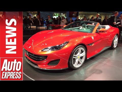 See the 592bhp Ferrari Portofino in the metal for the first time at Frankfurt...