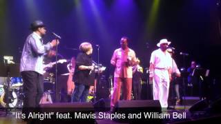 The Impressions "Move on up" Live Rehearsal For Curtis Mayfield Tribute