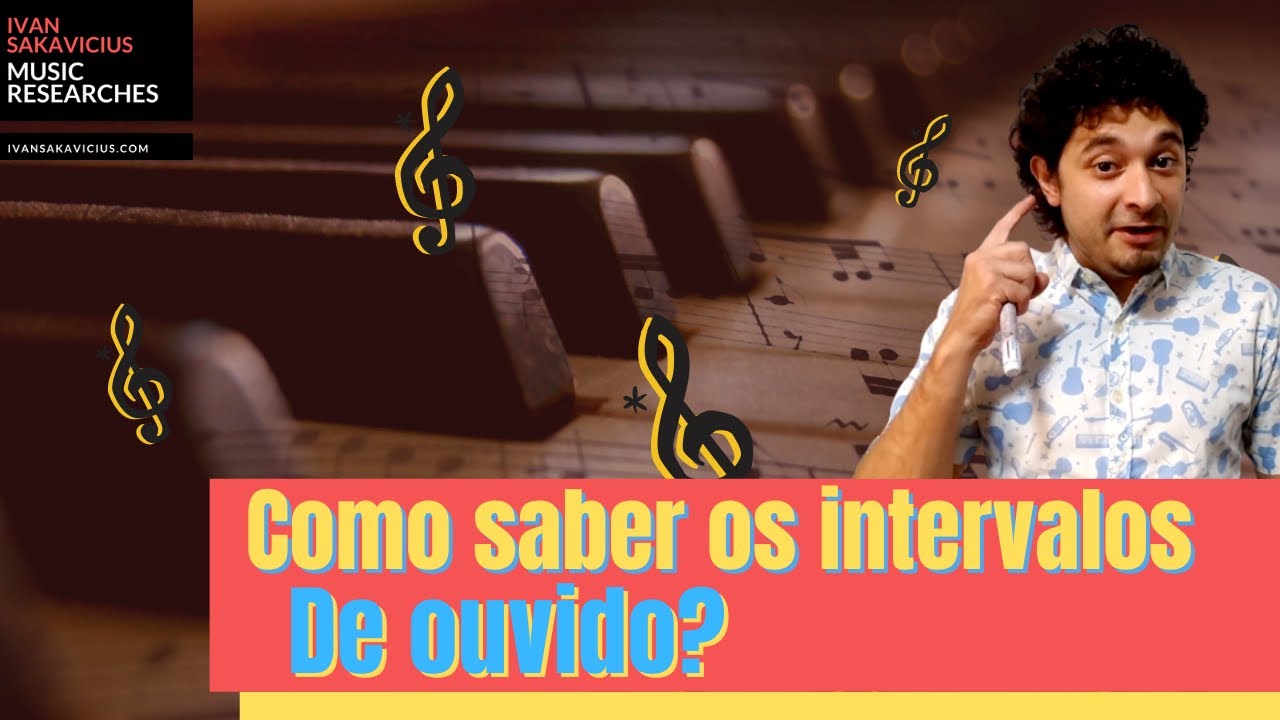 Como saber os intervalos musicais de ouvido | Exercício prático