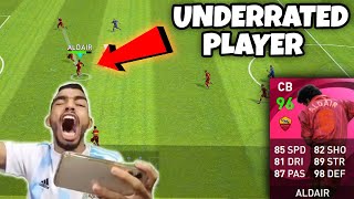 9al Games' favourite PLAYER in pes mobile! - 96 rated ALDAIR GAMEPLAY review🔥