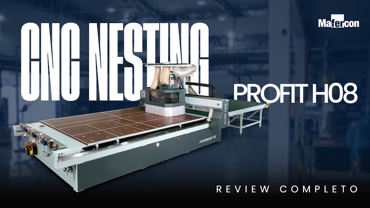 Vídeo do produto CNC Nesting Profit H08