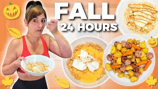 I Ate ONLY Fall Themed Foods for Fat Loss