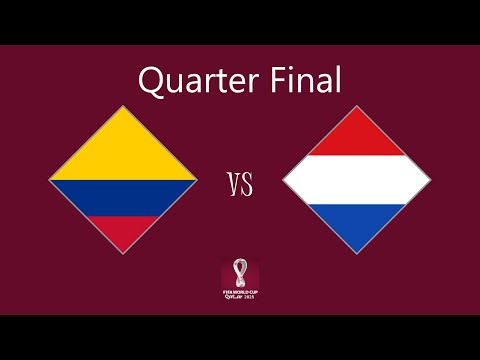 Colombia vs Netherlands - Quarter Final (FULL)