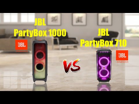 JBL PartyBox 1000 vs JBL PartyBox 710 Comparison