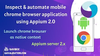 Inspect & automation mobile chrome browser using Appium2 | troubleshooting