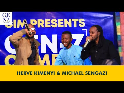 Reba ibyo Michael Sengazi na Herve Kimenyi bakoreye muri Gen-z Comedy Show 😂😂 | Fally Merci