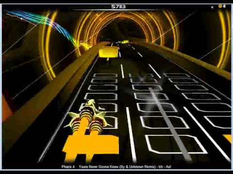 Phaze 4 - Youre never gonna know (Sy and Unknown Remix) Audiosurf