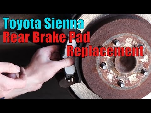 Toyota Sienna Rear Brakes (2011-2021)