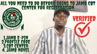 JAMB 2024 Registration/ All you need to do before going to JAMB CBT center for registration