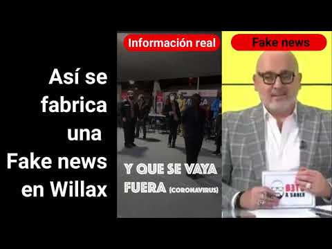 Así se fabrica una Fake News en Willax Tv | JAMM