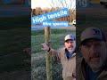 The best goat fence How to set up your high tensile fence #smallfarm #homestead