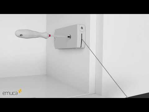 Compas à câble - pour abattant - ouverture amortie - Microwinch EMUCA