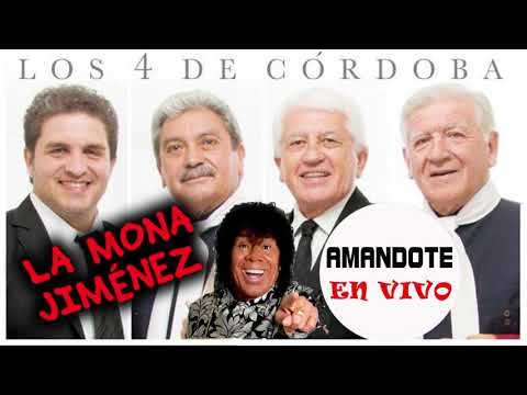 LA "MONA" JIMÉNEZ y LOS 4 DE CÓRDOBA - AMANDOTE - Candombe - (En Vivo) #2021 De locos, Escuchalooo!!