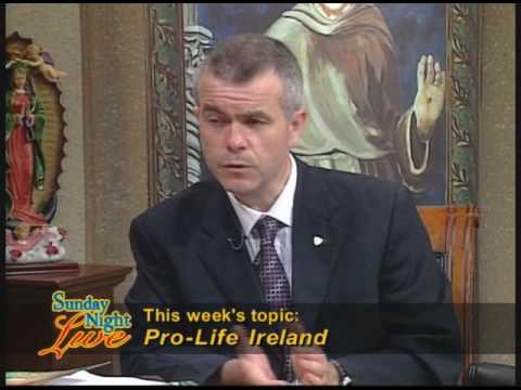 Sunday Night Live   Pro Life Ireland   Fr  Groeschel, with Pat McCrystal   06 27 2010