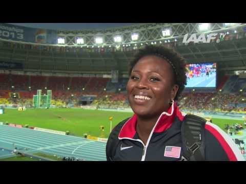 Moscow 2013 - MICHELLE CARTER USA - Shot Put Women - Final