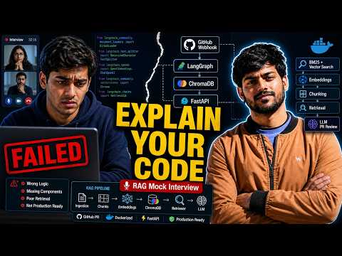 He Built a RAG Project as a Student, But Couldn't Explain His Own Code