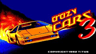 [Amstrad CPC] Crazy Cars 3 - Longplay (Fix : With Ending!!)
