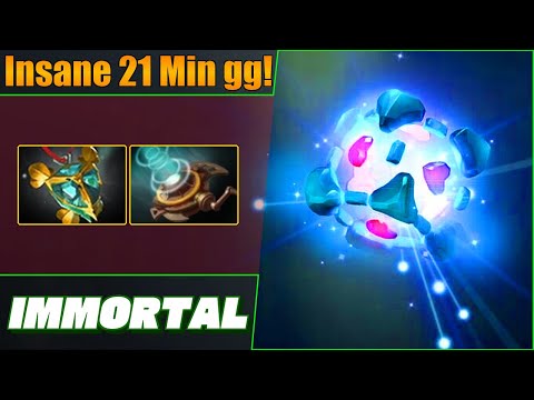 Immortal Io Hard Support 🩺 Insane 21 Min gg! Dota 2 DotaPulse Full Gameplay