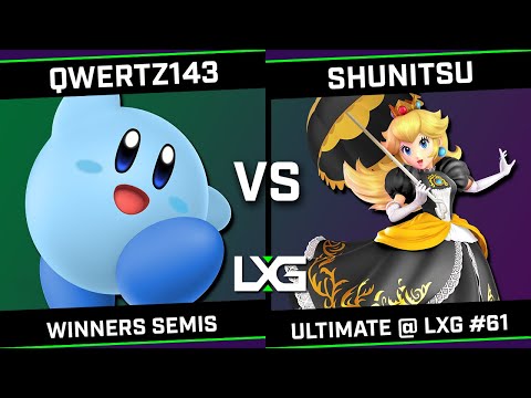 qwertz143 (Kirby) vs Shunitsu (Peach) - Smash Ultimate @ LXG 61