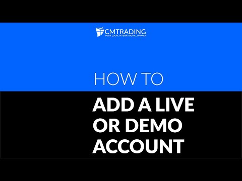 05   How to add a Live or Demo Account