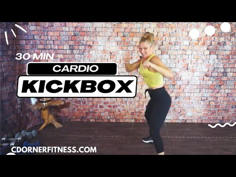 30-Minute Cardio Kickboxing Workout - No Equipment Needed!