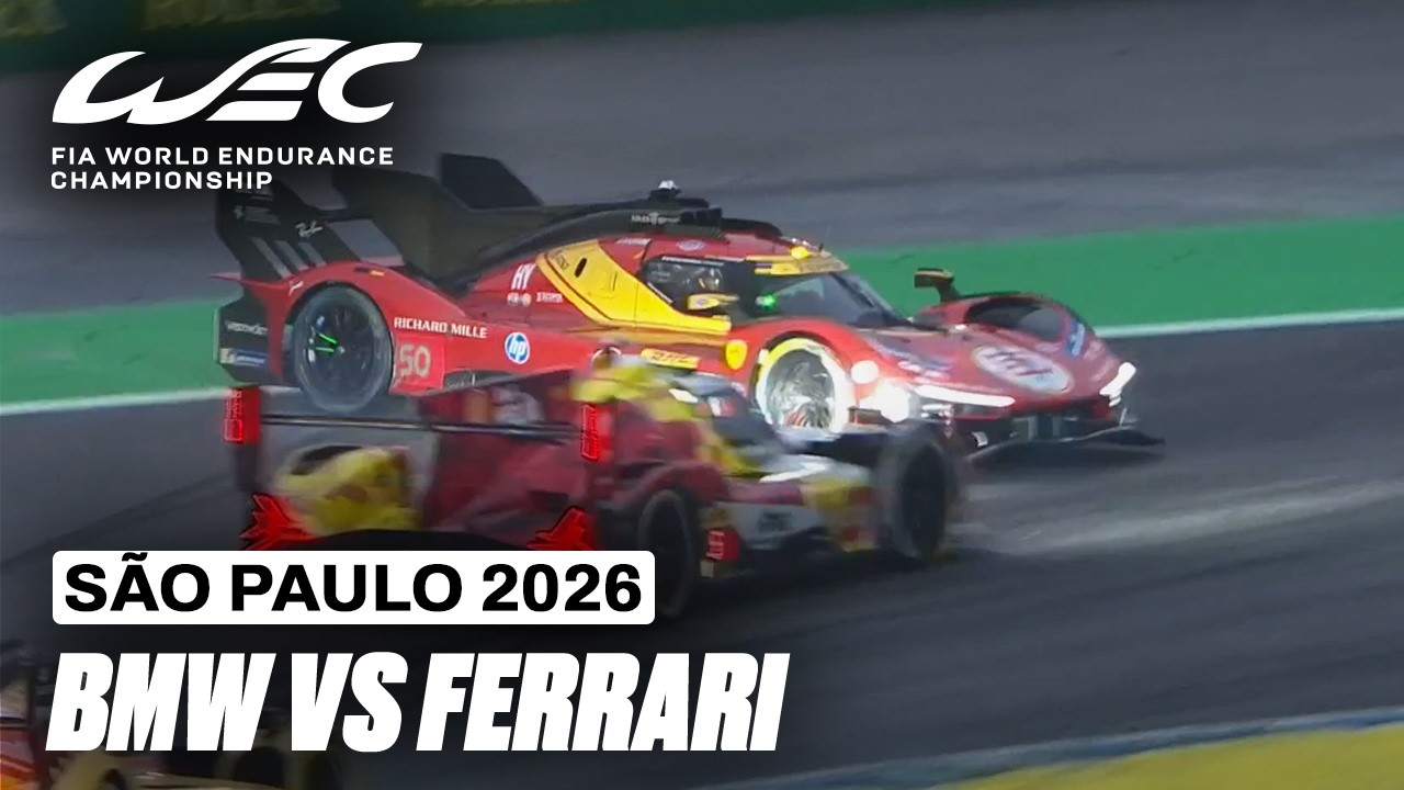 Kubica Capitalises as BMW and Ferrari Clash Late On | Rolex 6 Hours of São Paulo 2026 | FIA WEC