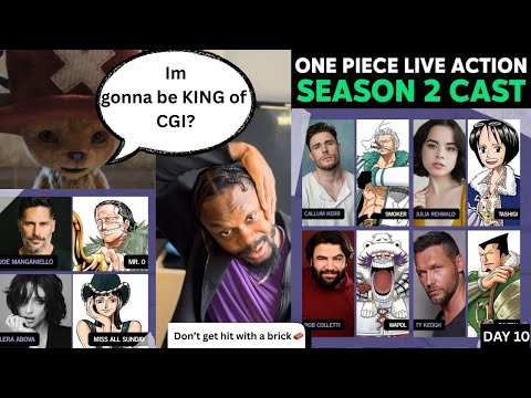 ONEPIECE LIVE ACTION CAST REVEAL | ANIME |DAY 10 | DON’T GET HIT WITH A BRICK 🧱 