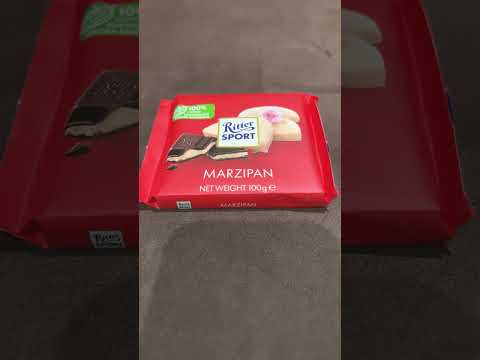 Ritter SPORT MARZIPAN 🍫#rittersport #chocolate #sweet