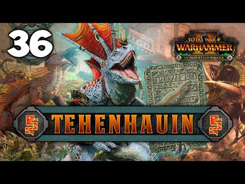MAZDAMUNDI VS CHAOS! Total War: Warhammer 2 - Lizardmen Campaign - Tehenhauin #36