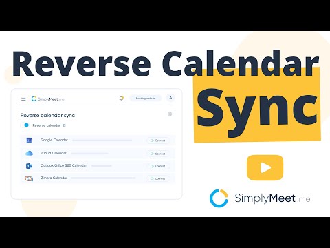 How to use Reverse Calendar Sync