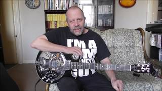 Video thumbnail for Harley Benton Custom Line ResoKing. How does it sound? by tallthinkev