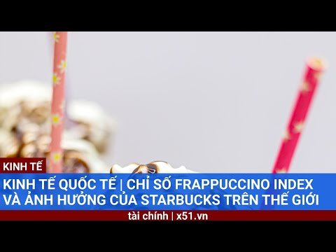 KINH TẾ QUỐC TẾ | CHỈ SỐ FRAPPUCCINO INDEX VÀ ẢNH HƯỞNG CỦA STARBUCKS TRÊN THẾ GIỚI