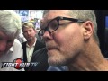 Freddie Roach I think mayweather will try to KO us.
