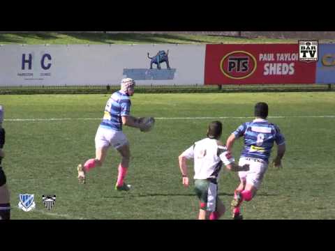2015 NHRU Round 14 Premier 3 Highlights - Wanderers v Maitland