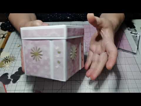 Dekoriere die Hochzeitsbox / Explosionsbox. Teil 2. 10.05.2021