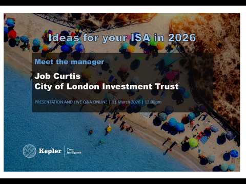 Kepler Trust Intelligence Ideas for your ISA in 2026: City of London