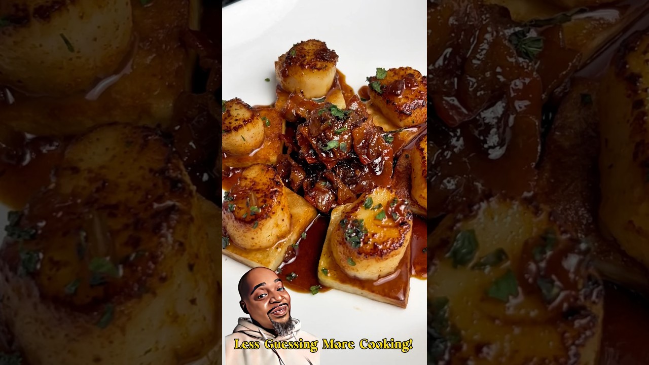 Sweet and Savory Scallops with Bacon Jam