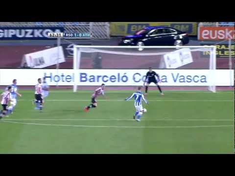 Gol de Griezmann (1-0) en el Real Sociedad - Athletic Club Jornada 6