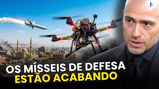 Iran's strategy to exhaust Western defenses before the major attack.