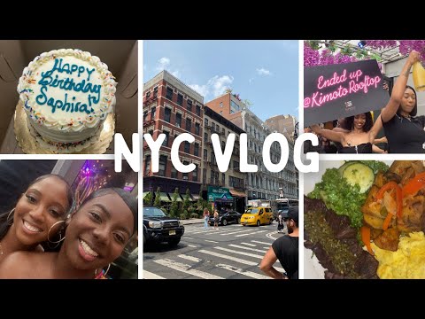 SUMMER IN NEW YORK: Rooftop Brunch, Everyday People Party, Times Square, and Brooklyn Restaurants!
