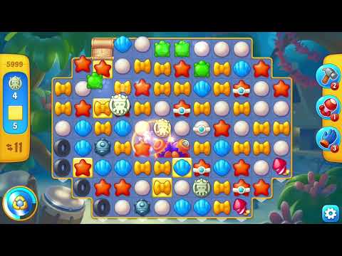 [FISHDOM Walkthrough] Level 5999 (Qua màn - Fishdom)