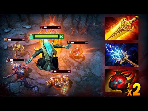 46 Kills x2 Hearts Necrophos Insane Damage 🔥🔥🔥+1000 AOE | Dota 2 Gameplay