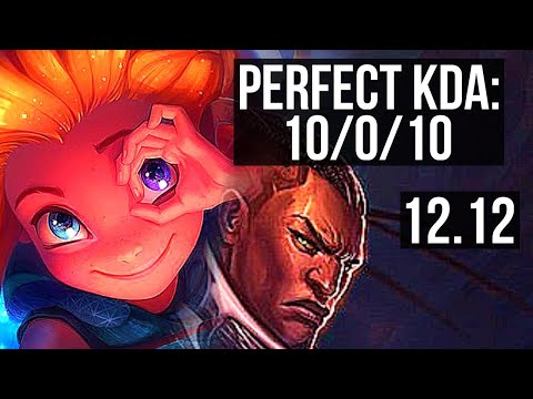ZOE vs LUCIAN (MID) | 10/0/10, 6 solo kills, Legendary, 900K mastery | EUW Grandmaster | 12.12