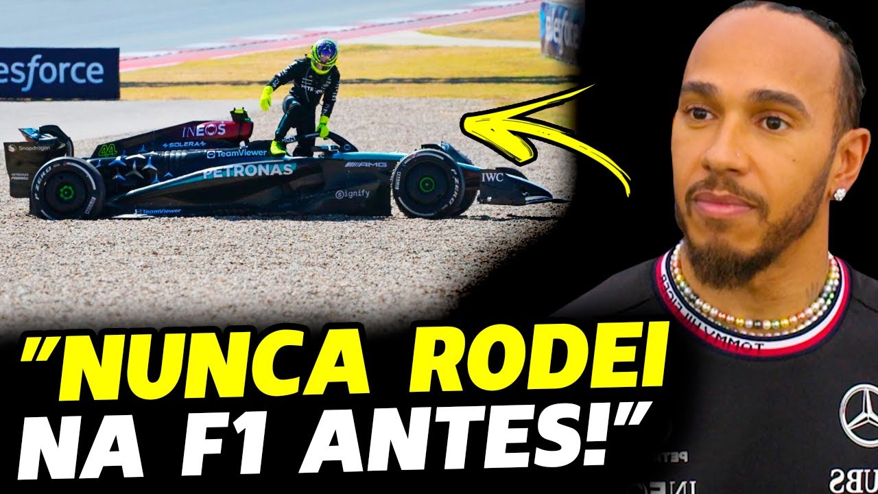 HAMILTON DEVASTADO CULPA CARRO POR ABANDONO NAS VOLTAS INICIAIS | FÓRMULA 1 | GP EM CASA