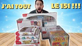 J’ai tout acheté… Pokémon 151 ! 😱