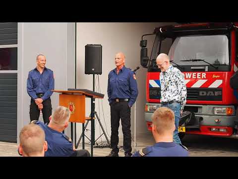 Brandweerkazerne Oudega door burgemeester officieel geopend  2021