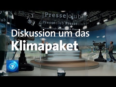 "Wir schaffen das!" – Auch beim Klimaschutz? | ARD-Presseclub