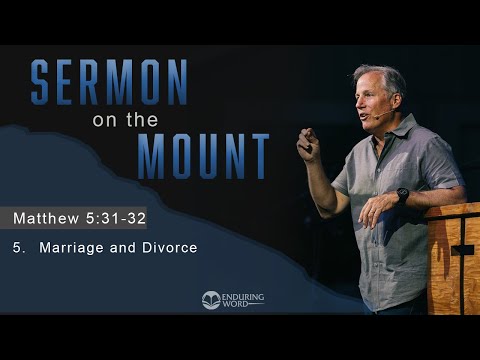 Mariage et divorce : Matthieu 5:31-32